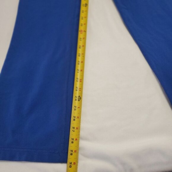 Vintage Y2K Lululemon Groove Pant Flare Yoga Pants Blue 8 - Picture 8 of 10